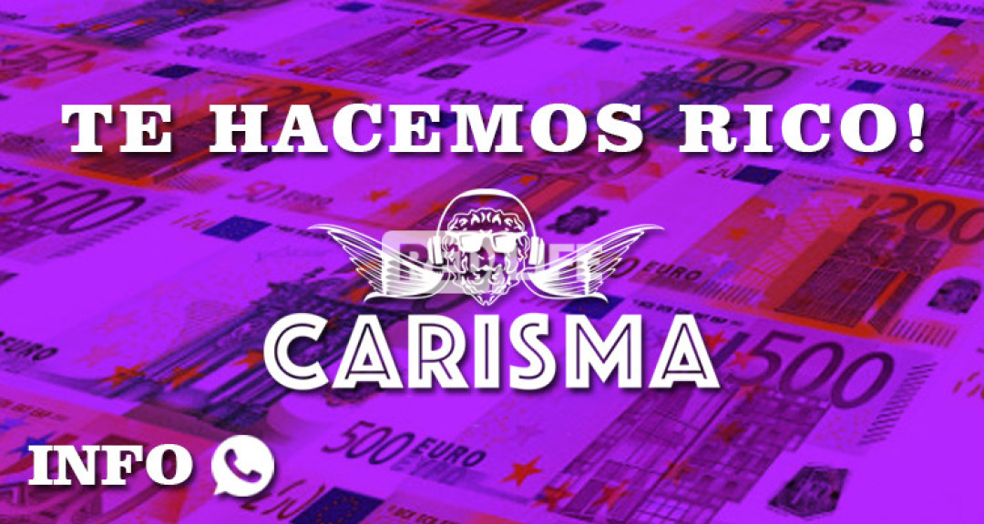 ¡Carisma ofrece trabajos eróticos en