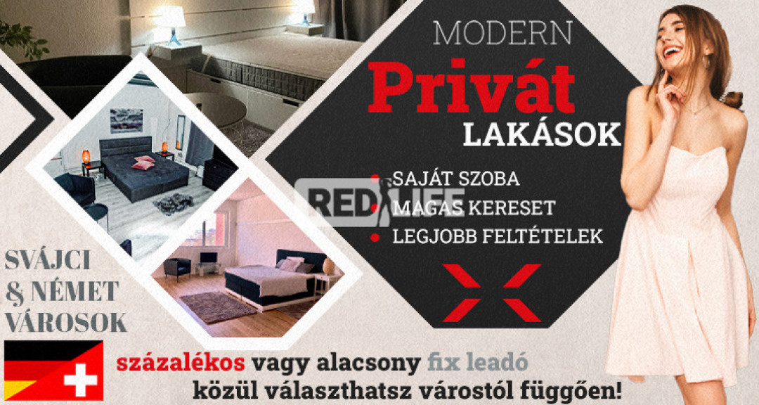 Rengeteg színvonalas privát lakás Németországban